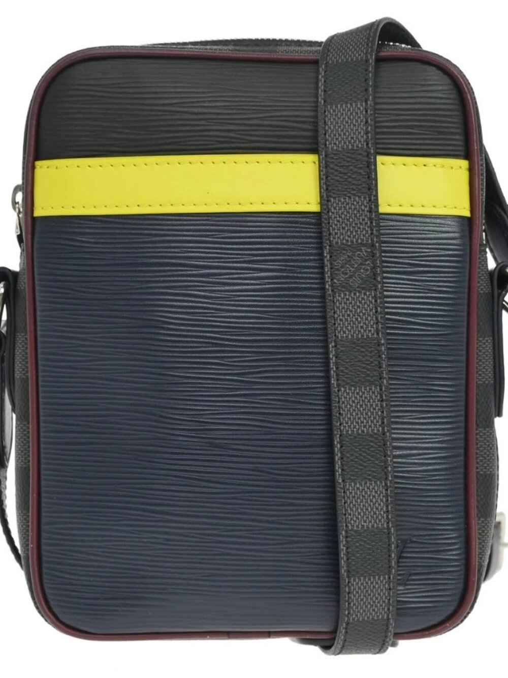 Best06/ Louis Vuitton epi damier Navy Danube Slim M55100 FO2129 NQ10310
